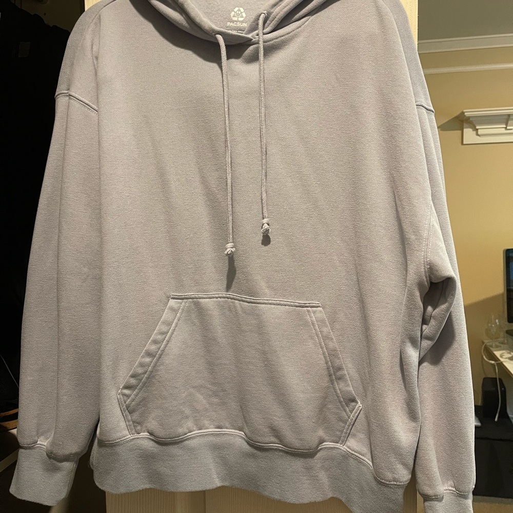 Pacsun Light Blue Oversized Sweatshirt
